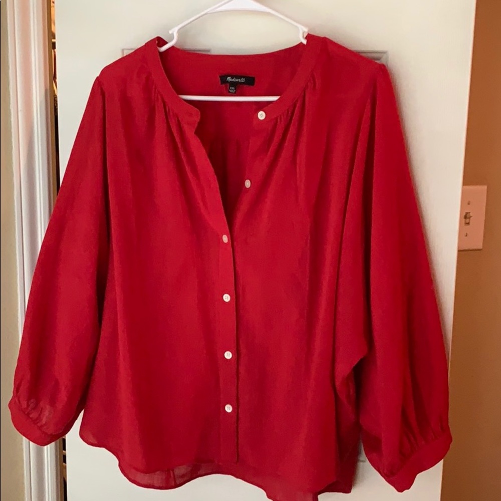 MADEWELL Red top size XXL